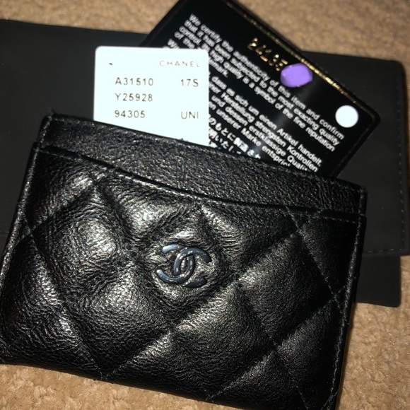 CHANEL SOBLACK CARD HOLDER